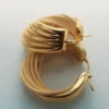 Brincos de argola Rozo Edição Rattan
