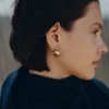Brincos Éole Curled, edição dourada