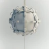 Button Bow Sphere Edition Porcelana