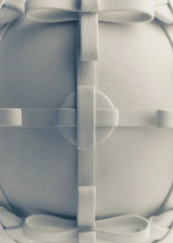 Button Bow Sphere Edition Porcelana