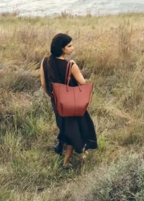 Cyme Tote Edition Terracota Texturada
