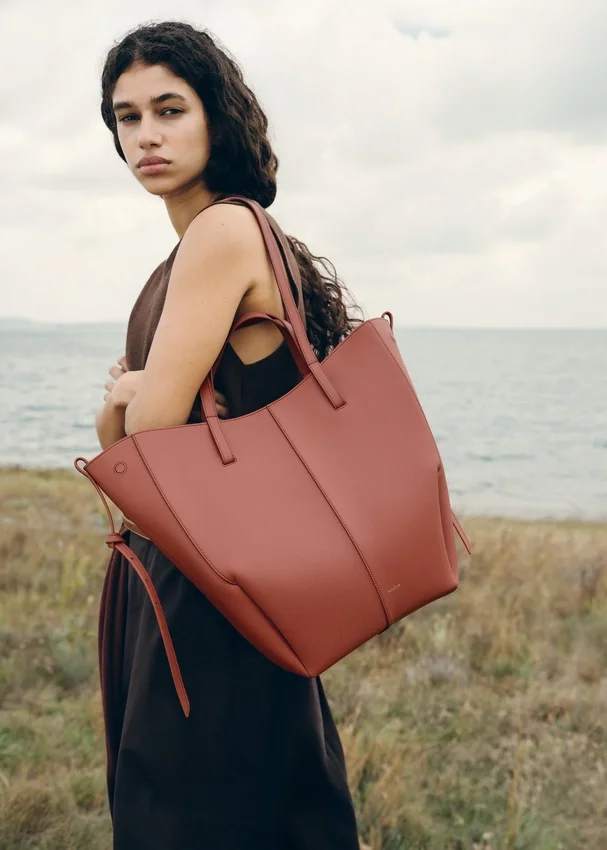 Cyme Tote Edition Terracota Texturada