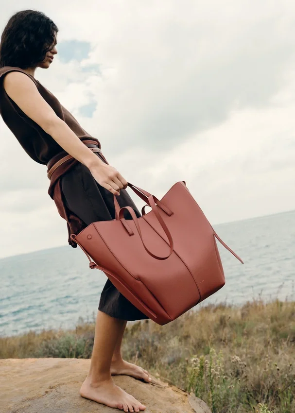 Cyme Tote Edition Terracota Texturada