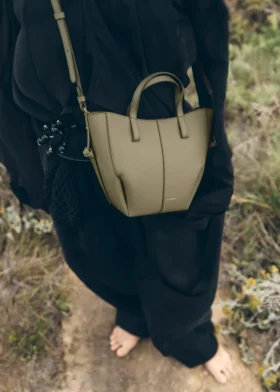 Cyme Tote Nano Edição Texturizada Linden