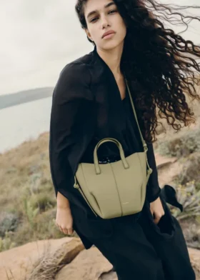 Cyme Tote Nano Edição Texturizada Linden