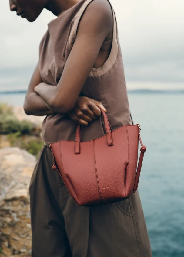 Cyme Tote Nano Edition Terracota Texturada