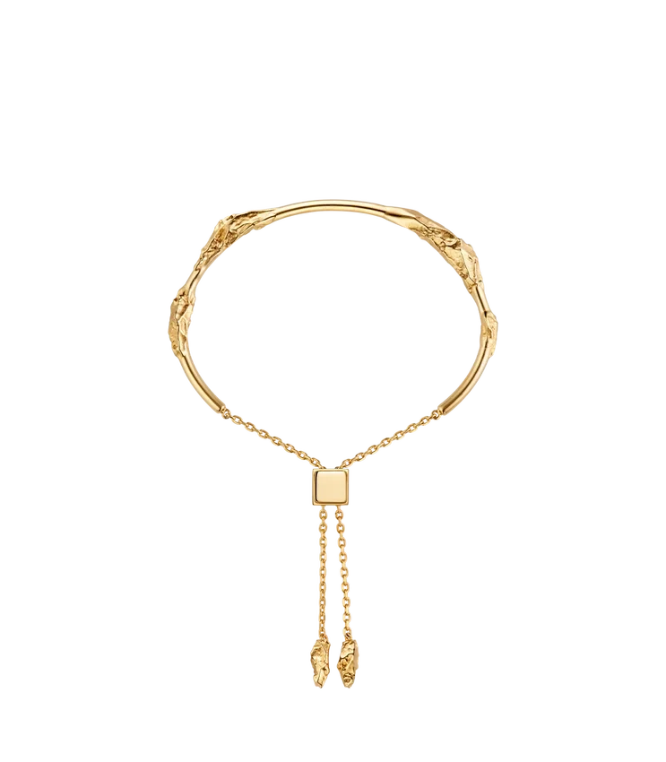 Eroz Bangle Edição banhada a ouro de 24 quilates