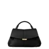 Mokki Mini Edition Preto Texturado com Costura em Ecru