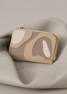 Porta-cartões Atla Edição Trio Taupe