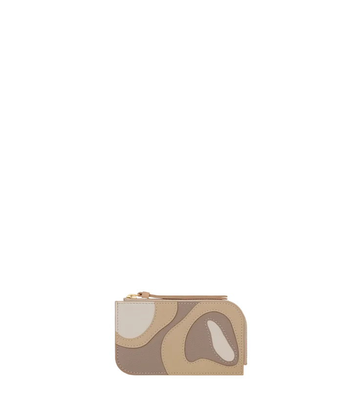Porta-cartões Atla Edição Trio Taupe