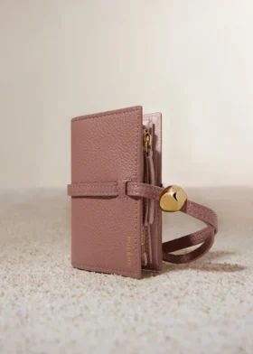 Porta-cartões Kayé Edição Textured Duo Blush