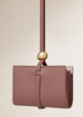 Porta-cartões Kayé Edição Textured Duo Blush