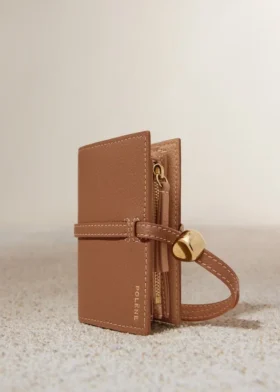 Porta-cartões Kayé Edição Textured Duo Camel