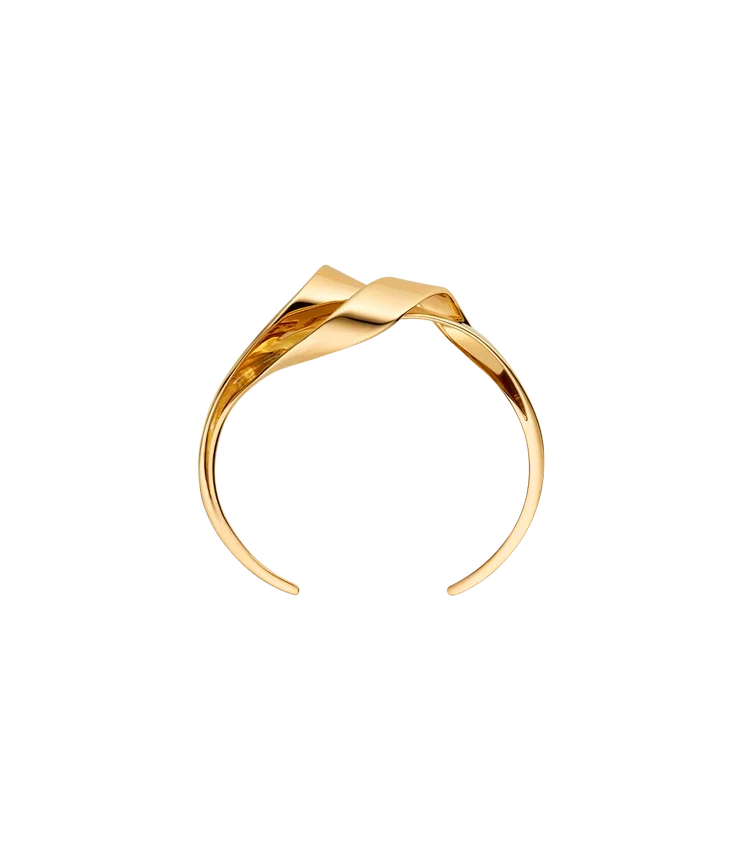 Pulseira Éole, edição banhada a ouro de 24 quilates