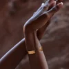 Pulseira Éole, edição banhada a ouro de 24 quilates
