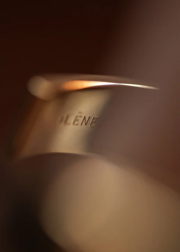 Pulseira Éole, edição banhada a ouro de 24 quilates